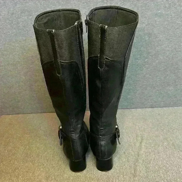 Baretraps Callipso Rounded Top Zippered Riding Boot with Buckle Women’s Size 6.5 - Picture 4 of 16